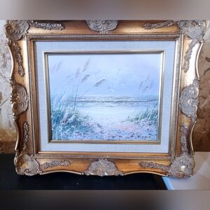 Oil painting by R. Russo